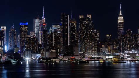 4k Midtown Manhattan At Night Emerics Timelapse