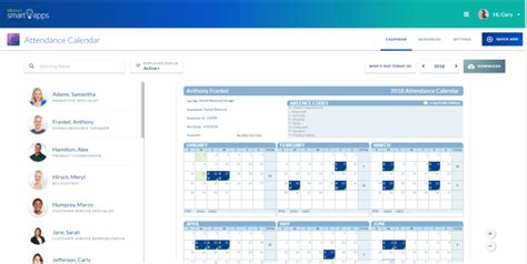 Attendance Calendar Smart App Reviews Cost And Features Getapp