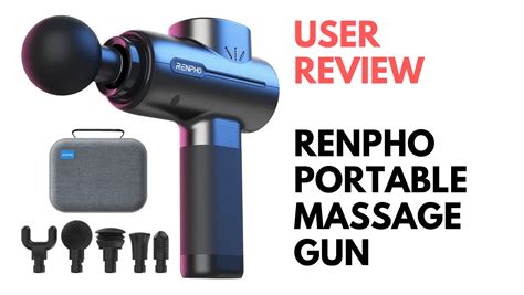 In Depth Review Renpho Portable Massage Gun Massage To Heal