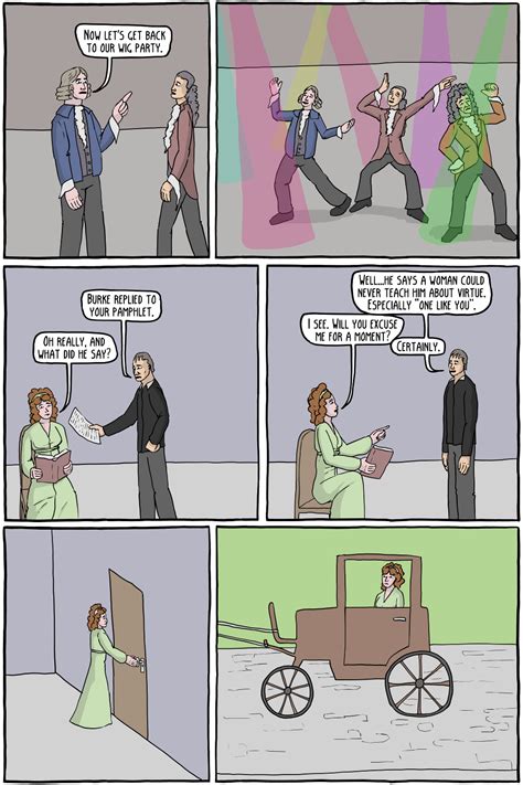 The Vindication Of The Rights Of Mary Wollstonecraft Existential Comics