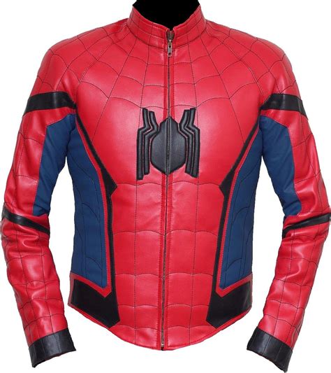 Spiderman Homecoming Leather Jacket Top Seller X Small Amazonca