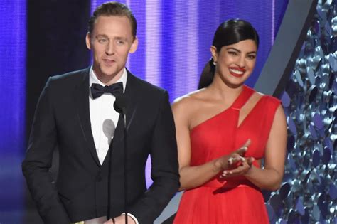 Tom Hiddleston And Priyanka Chopra Hit It Off At The Emmys Page Six