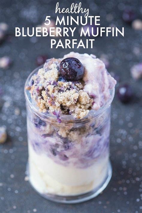 Then there's the cereal surprise! Healthy 5 Minute Blueberry Muffin Parfait | Recipe | Blue berry muffins, Healthy yogurt parfait ...