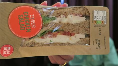 Express Sandwiches From Tesco Blt Chicken Bacon Club Chicken Salad