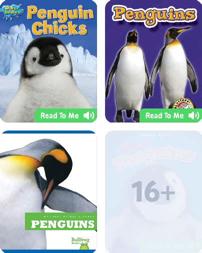 Penguin Animal Research Childrens Book Collection Discover Epic