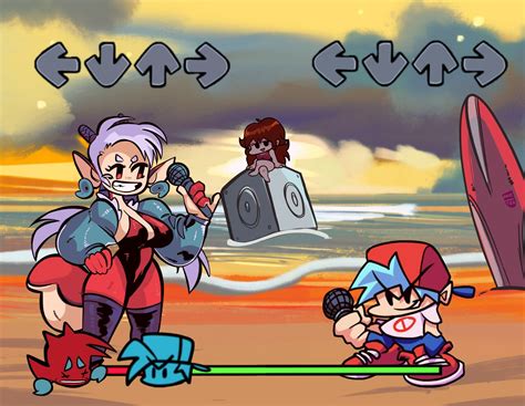 Friday night funkin is a free rhythm game developed by four newgrounds users. Friday Night Funkin Girlfriend All Sprites - Friday Night ...