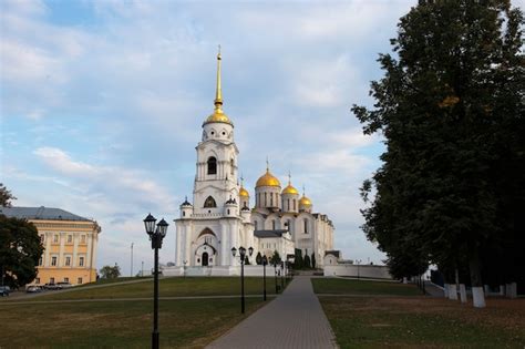 Premium Photo Assumption Cathedral In Vladimir Russia