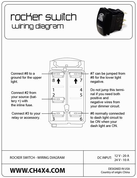 In this article, we will show how to wire a toggle switch to a circuit. Carling Technologies Rocker Switch Wiring Diagram Download