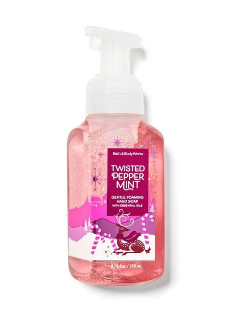 Bath And Body Works Twisted Peppermint Gentle Foaming Hand Soap Bath