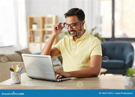 3334 Indian Man Office Working Laptop Stock Photos Free And Royalty