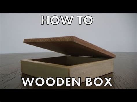 These decorative boxes are so easy to make and really spruce up closets where you might otherwise just have plain boxes stacked up. How to make small wooden box EASY, FAST - YouTube