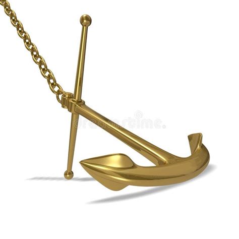 Golden Anchor Rendered Golden Anchor Aff Anchor Golden Golden