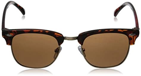 Lucky Brand Lucky D901 D901bla50 Round Sunglasses In Brown Lyst