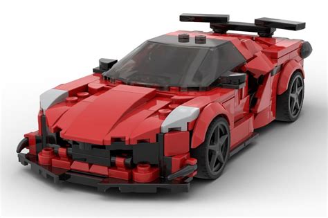 Lego Moc Chevrolet Corvette Z06 Z07 Performance Package C8 By