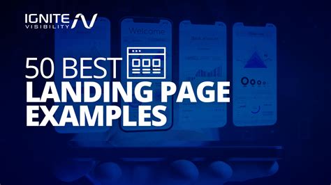 The Best Landing Pages 50 Examples Ignite Visibility