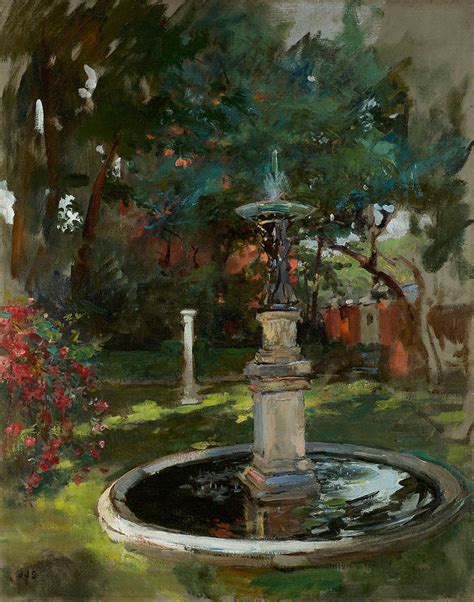 James Jebusa Shannon The Fountain For Sale At 1stdibs