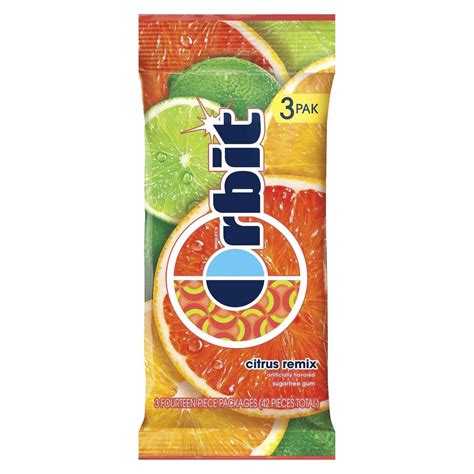 Orbit Citrus Remix Gum 3 Pk Only 112 At Target