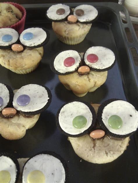 Eulen Muffins Owl Muffin Muffins
