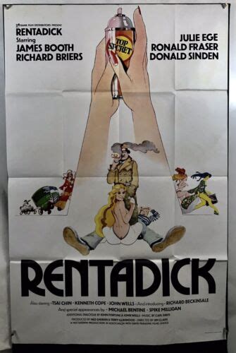 rent a dick movie poster veryfine 40x60 72 sexploitation julie ege 003f ebay