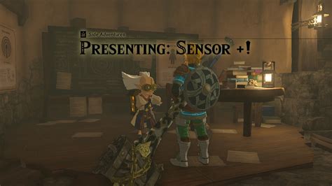 How To Complete Presenting Sensor Plus In Zelda Tears Of The Kingdom