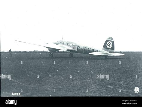 Heinkel He111v 4 D Ahao Of Lufthansa Stock Photo Alamy