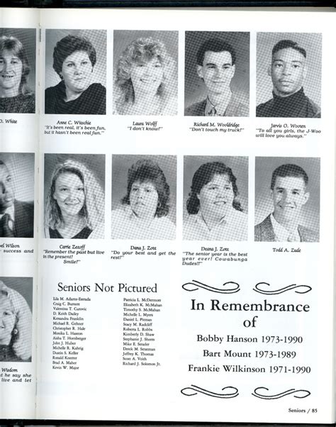 1991 Edwardsville High School Yearbook Madison Historical