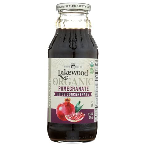 Lakewood Organic 100 Percent Fruit Juice Concentrate Pomegranate 125