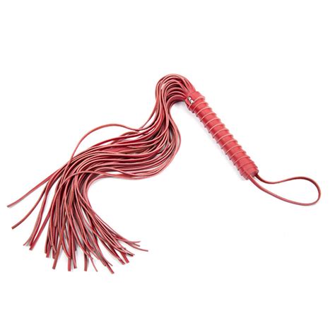 Real Genuine Leather Whip Fetish S Andm Bdsm Sex Toy For Couples Sex Spanking Flogger Adult Games