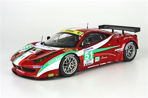 Ferrari 458 Italia Gt2 Le Mans 2012 51 And 66 By Bbr Die Cast X