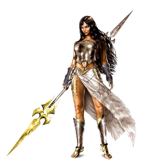 Female Amazon Fighter Pathfinder Pfrpg Dnd D D D Fantasy Hero