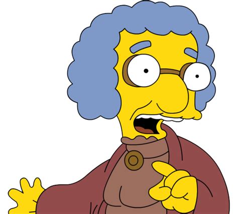 Image Grandma Van Houtenpng Simpsons Wiki Fandom Powered By Wikia