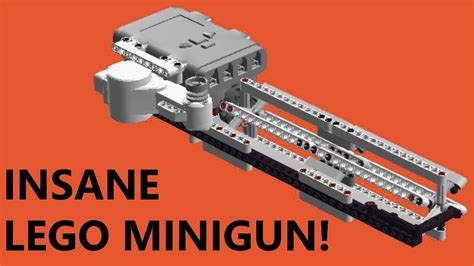 Lego Minigun How To Youtube
