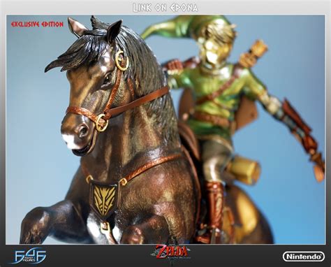 Link On Epona Exclusive Legend Of Zelda Twilight