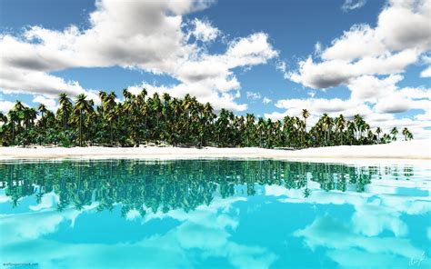 Tropical Island Desktop Wallpaper Wallpapersafari