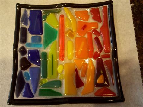 My First Fused Glass Creation