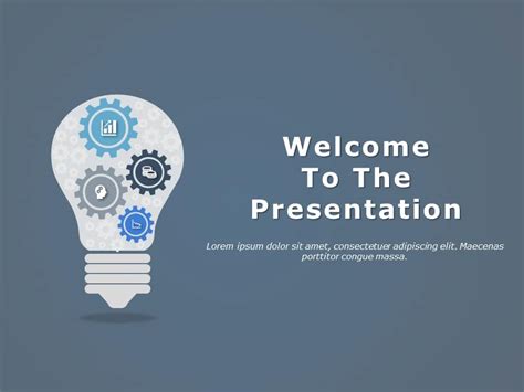 Welcome Slide 01 Powerpoint Template