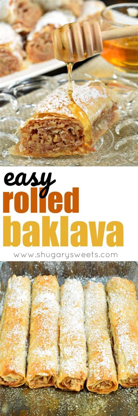 Sweet And Flaky This Easy Rolled Russian Baklava Will Melt In Your