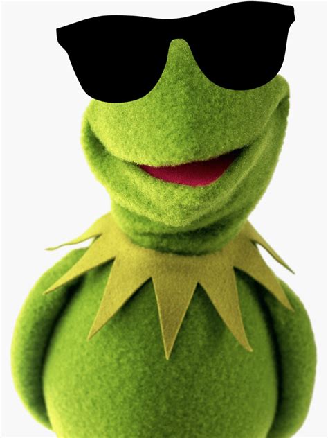 Cool Kermit The Frog Sticker For Sale By Sandis008 Redbubble