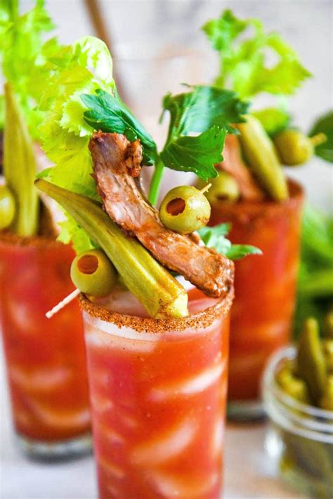 Loaded Bloody Mary The Novice Chef