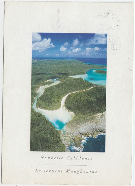 Nouvelle Caledonie Le Serpent Manghenine Used Postcard Australia