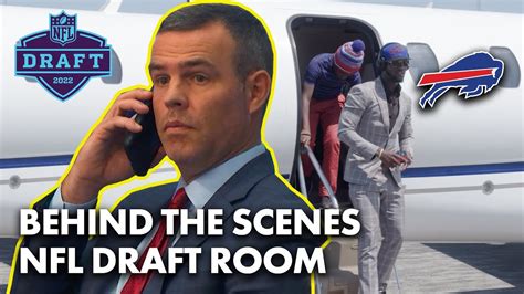 Exclusive Behind The Scenes Look At The 2022 Buffalo Bills Nfl Draft Room Youtube