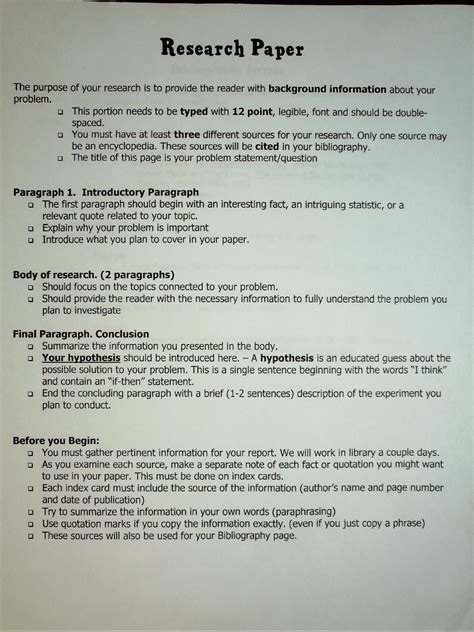 Science Fair Research Paper Example 022 Research Paper Examples Of