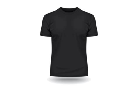Black T Shirt Vector At Collection Of Black T Shirt