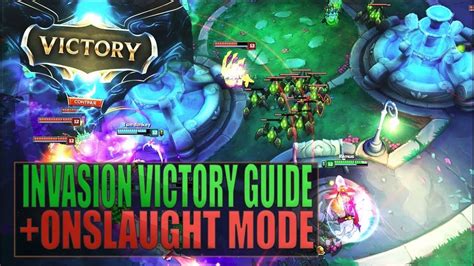 Welcome to our league of legends invasion guide, here we will explain some of the basics and advanced things you should know about this new we have also added an invasion best champions tier list just in case you're curious about which star guardian is the best. INVASION VICTORY BOSS GUIDE + ONSLAUGHT GAMEPLAY - League of Legends New Game Mode - YouTube