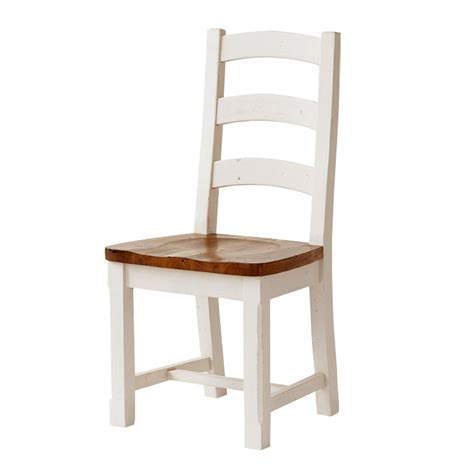 Bei idealo.de günstige preise für bodde möbel vergleichen. Stuhl Bodde in Kiefer Massivholz Weiß / Honig im 2er Set ...
