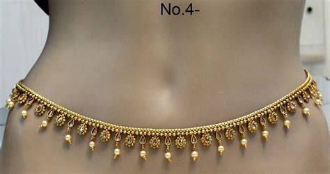 Waist Chain Gold Polki Belly Waist Sari Saree Chain Indian Etsy