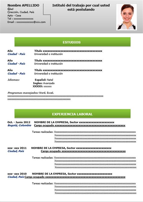 ¡¡tenemos más de 200 modelos de curriculum!!. 3 Modelos de curriculums vitae para un contador ...