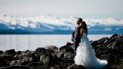 Nathan And Lilians Cruise Ship Destination Wedding In Alaska Us
