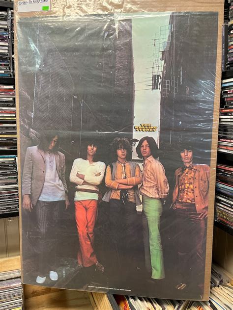 Vintage 1980 The Rolling Stones Poster Etsy