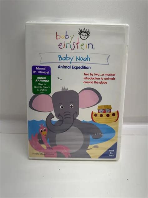 Baby Einstein Baby Noah Dvd 2004 Brand New Sealed Educational Dvd